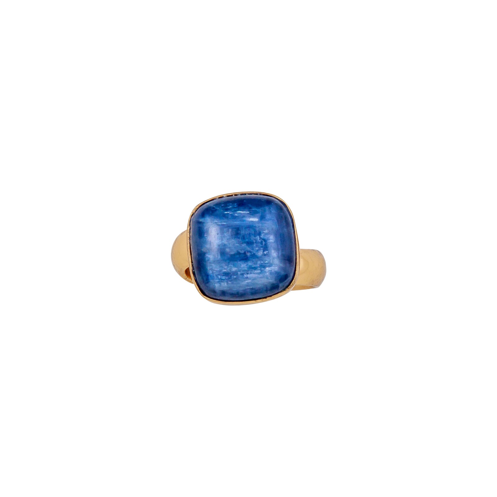 Alchemia Kyanite Square Adjustable Ring | Charles Albert Jewelry