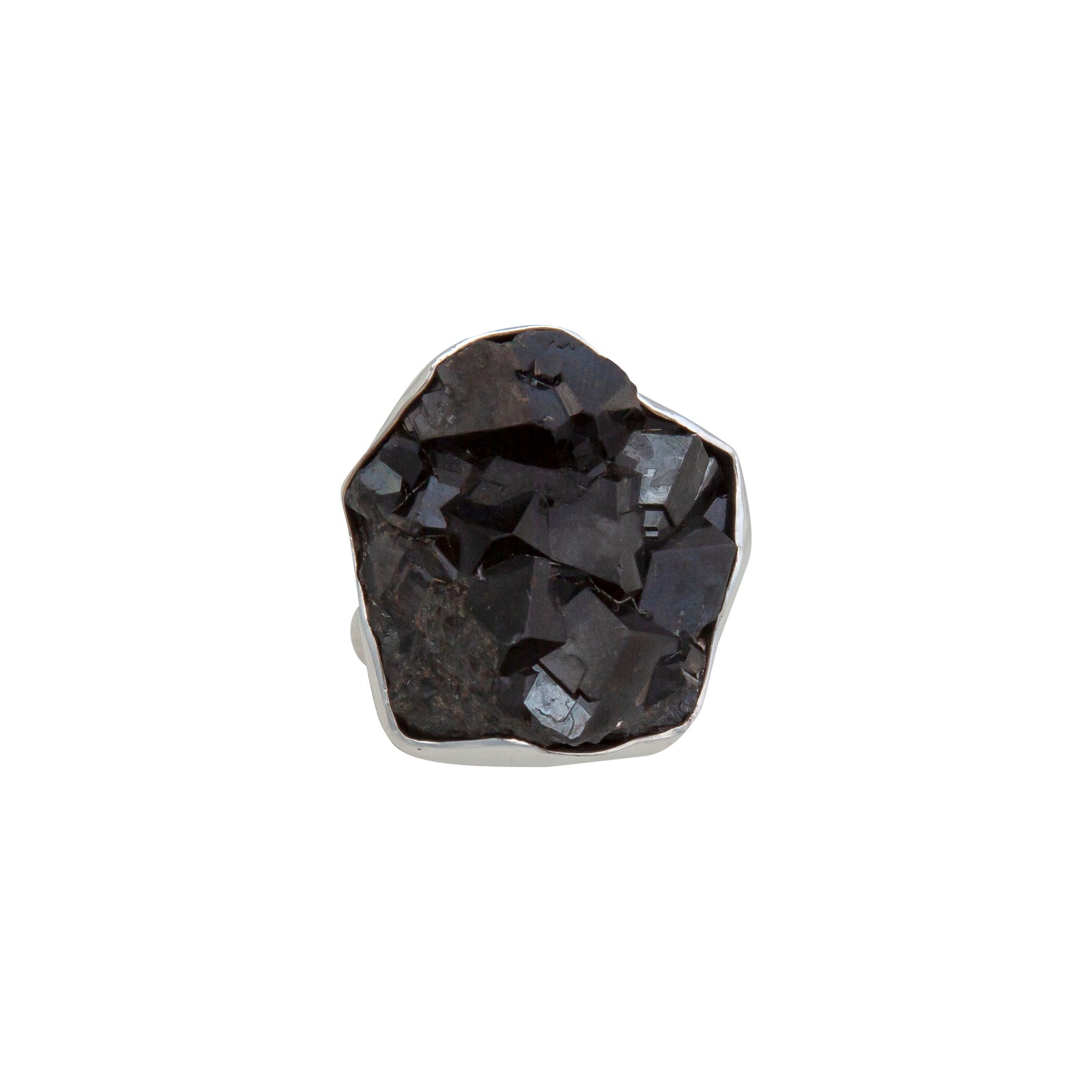 Sterling Silver Black Garnet Ring | Charles Albert Jewelry