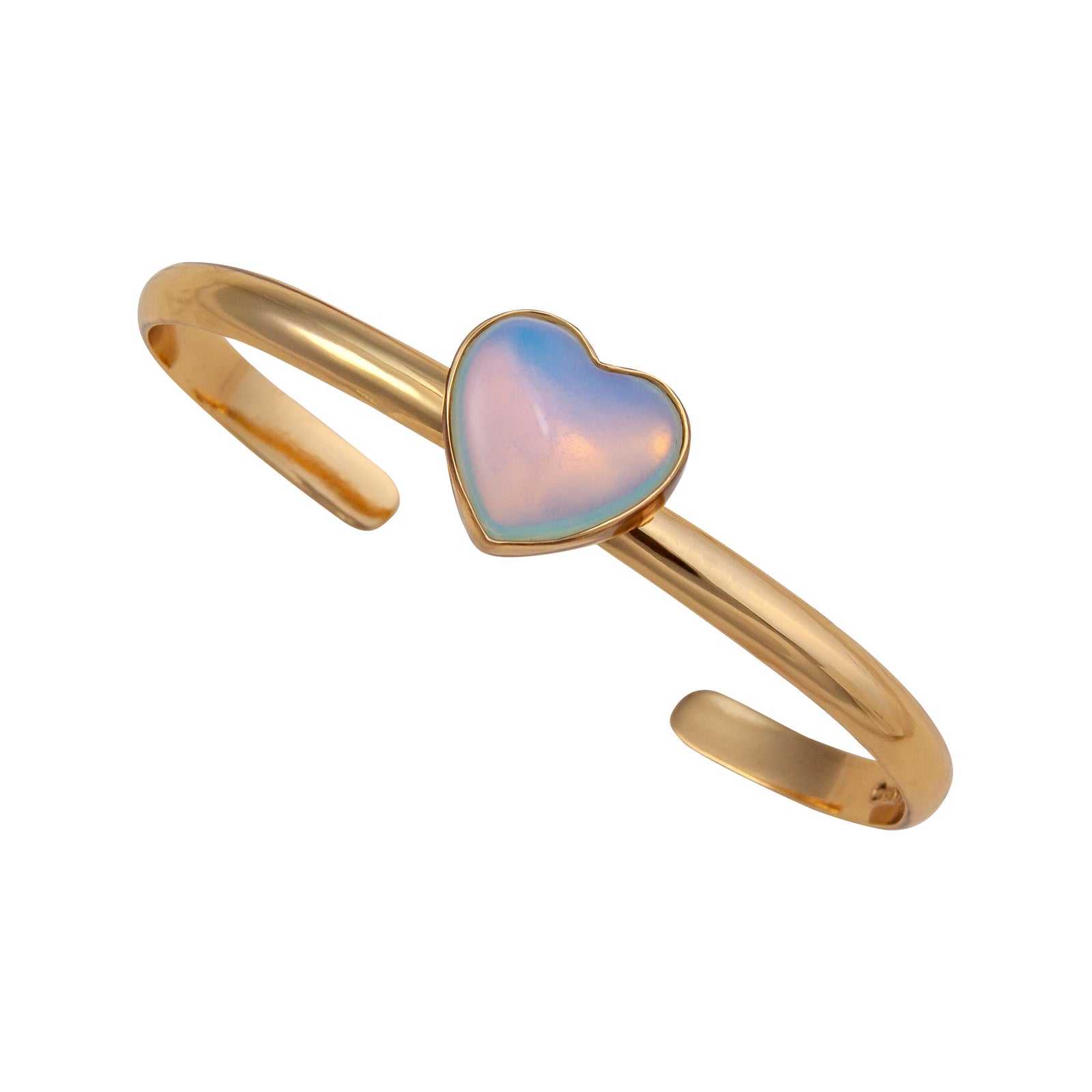 Alchemia Opalite Heart Mini Cuff | Charles Albert Jewelry