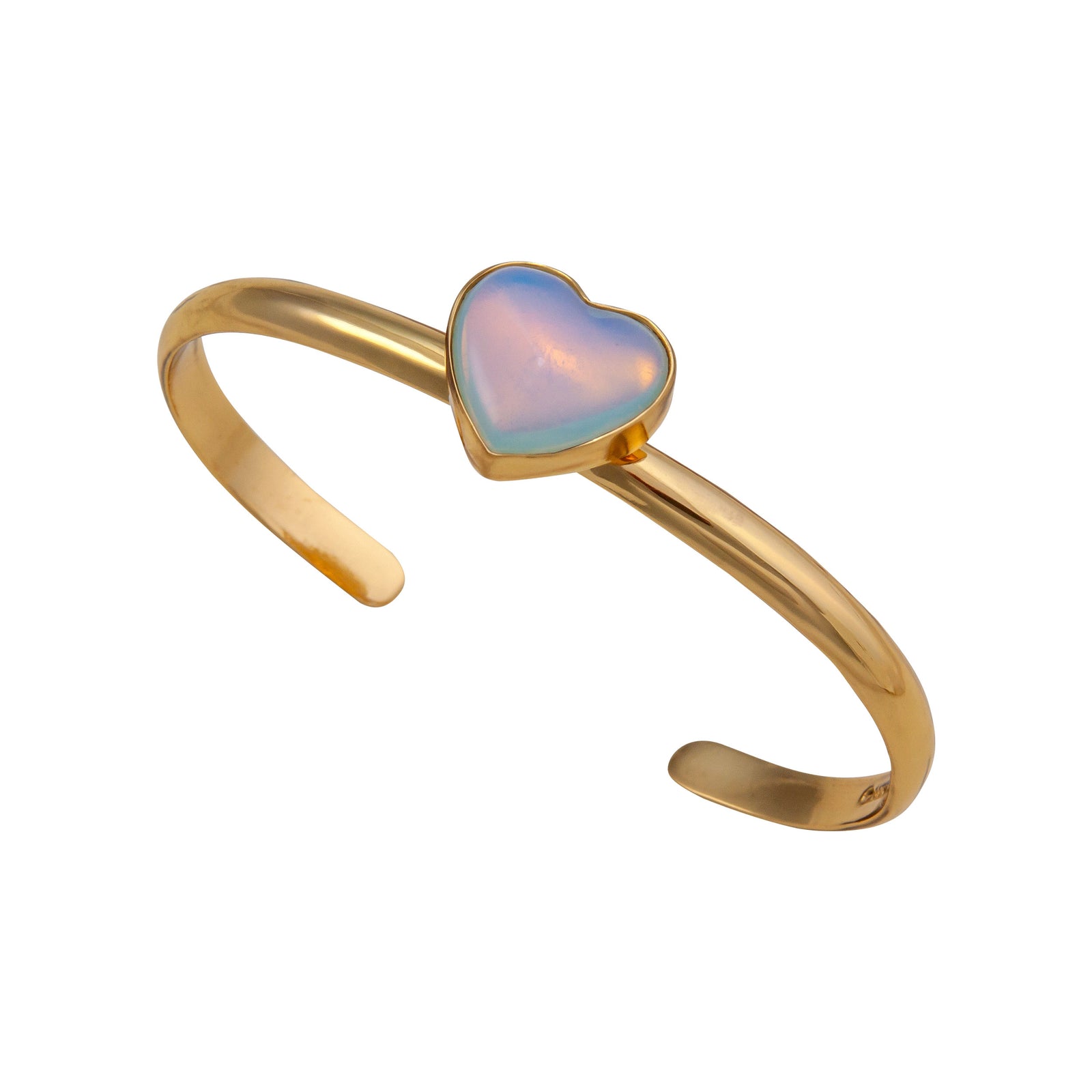 Alchemia Opalite Heart Mini Cuff | Charles Albert Jewelry