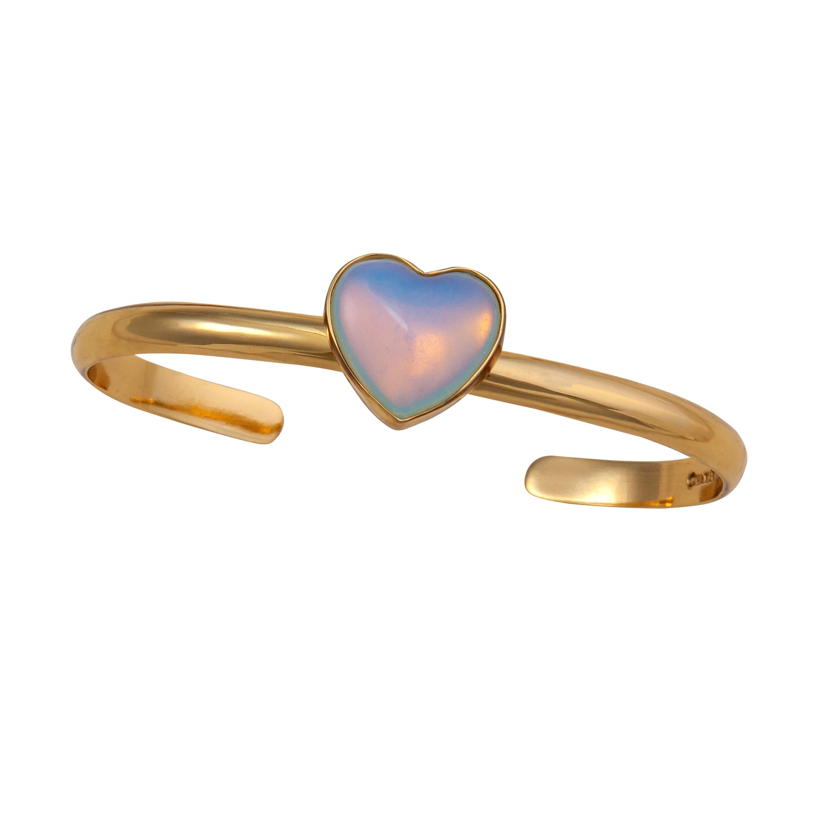 Alchemia Opalite Heart Mini Cuff | Charles Albert Jewelry
