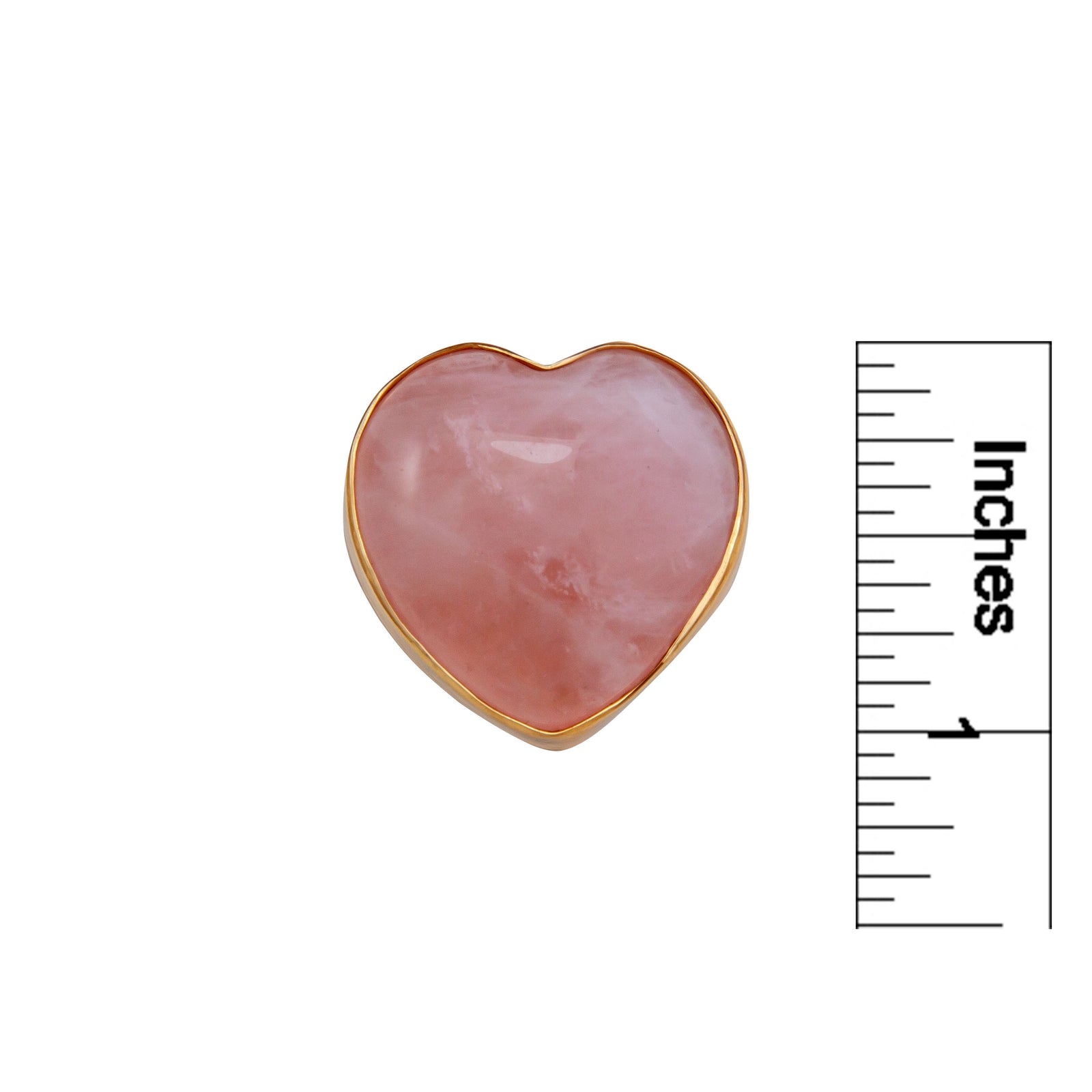 Alchemia Rose Quartz Heart Adjustable Ring