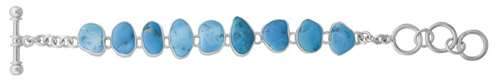 Sterling Silver Sleeping Beauty Turquoise Bracelet | Charles Albert Jewelry