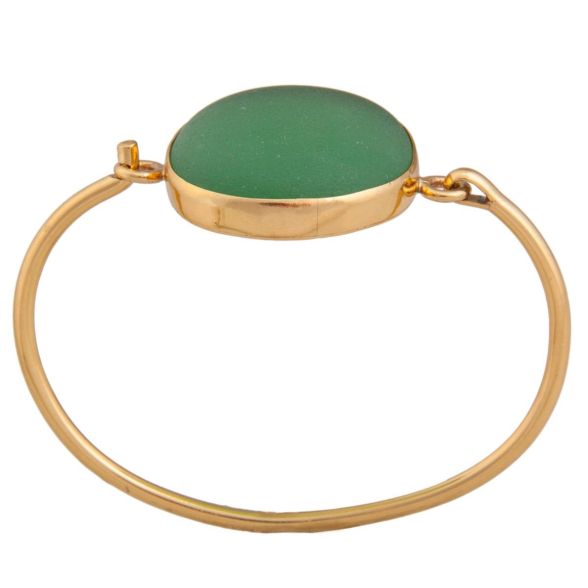 Alchemia Green Recycled Glass Bangle | Charles Albert Jewelry