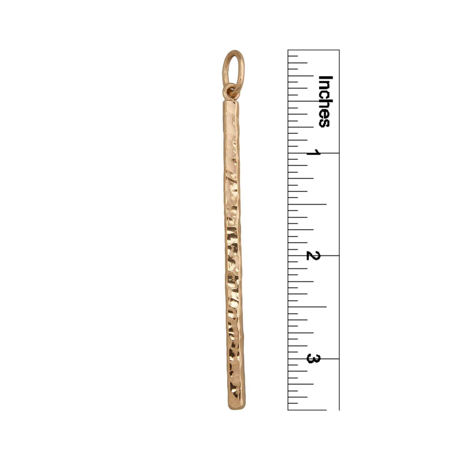 Alchemia Hammered Stick Pendant | Charles Albert Jewelry