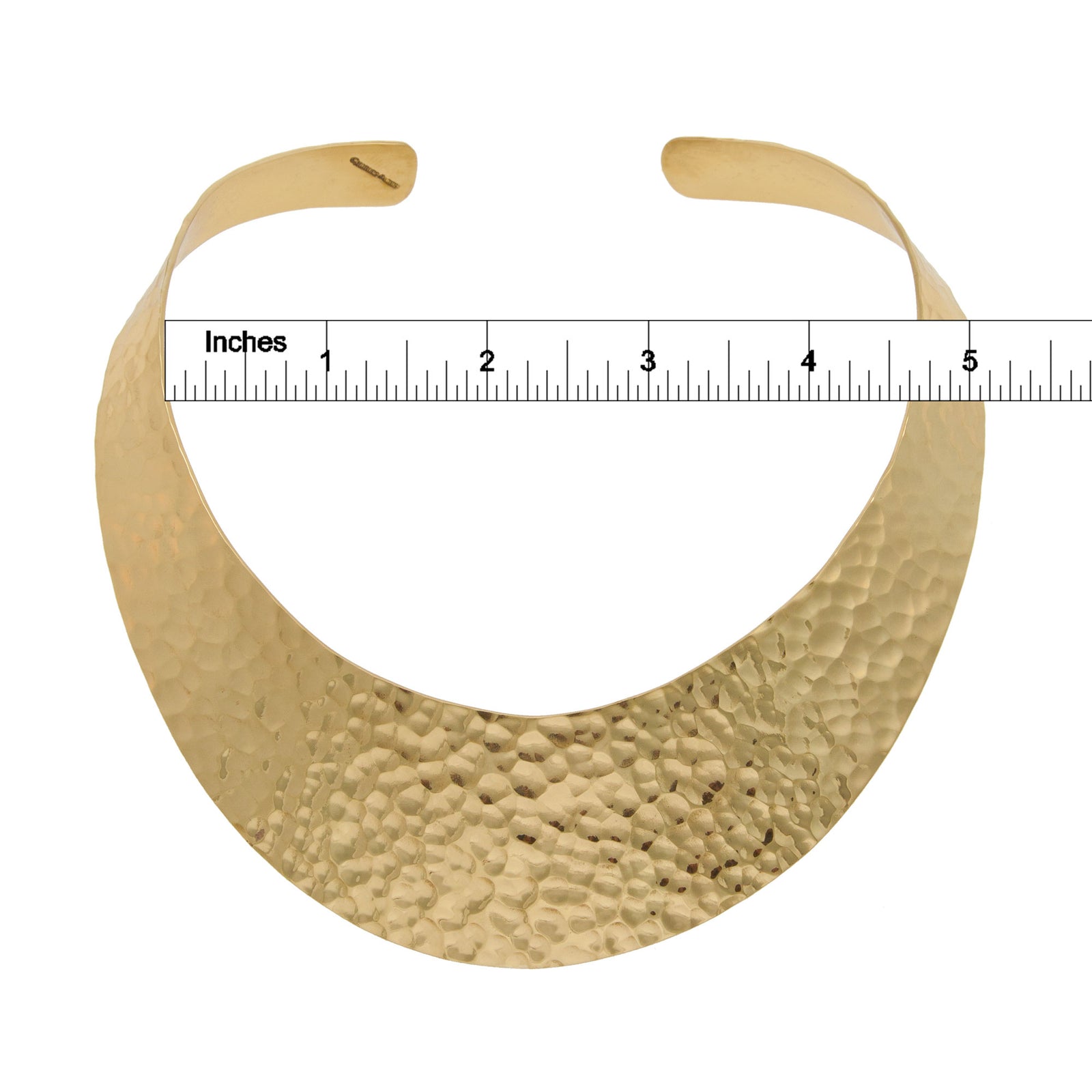 Alchemia Hammered Wide Collar | Charles Albert Jewelry