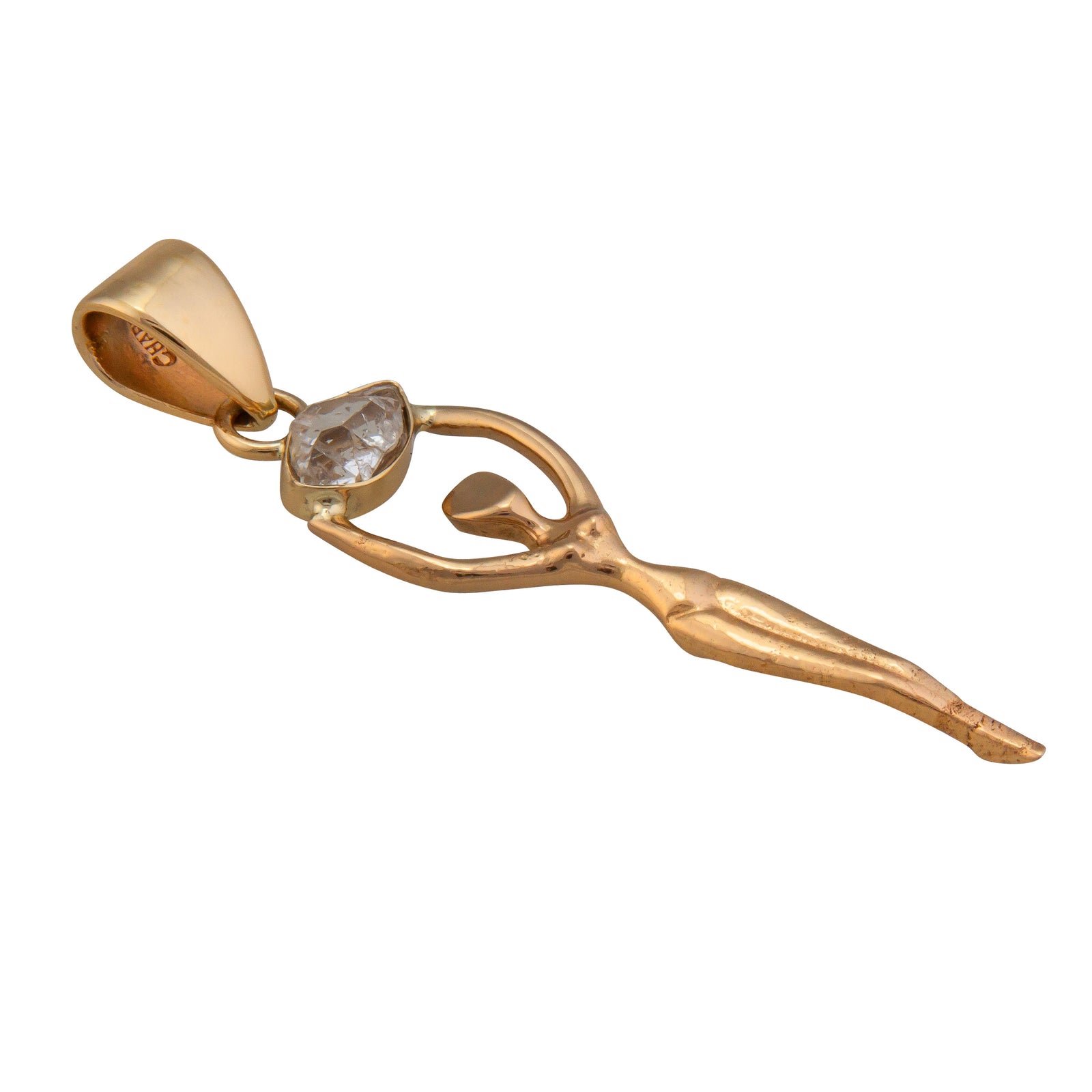 Alchemia Herkimer Diamond Goddess Pendant | Charles Albert Jewelry