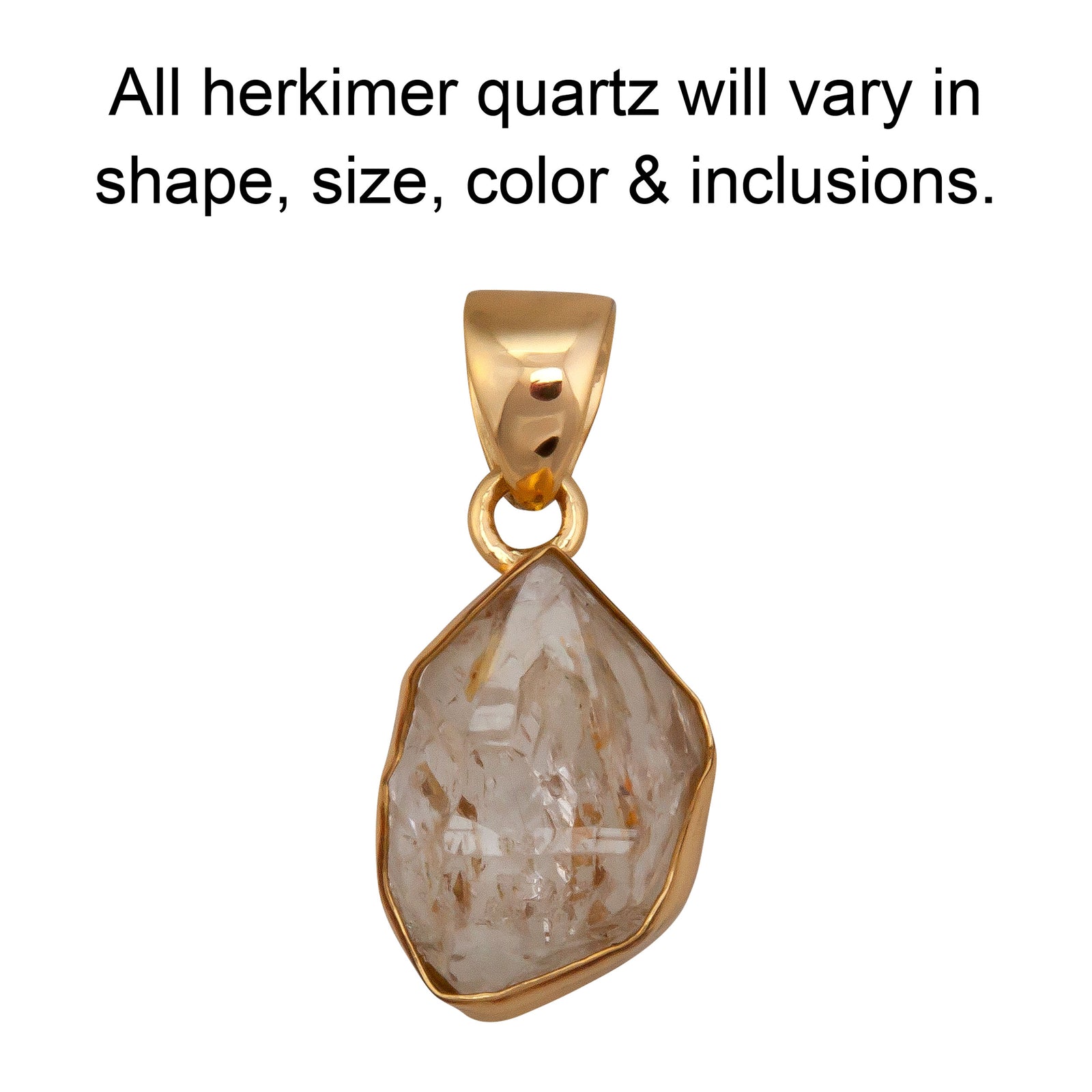 Alchemia Herkimer Diamond Pendant | Charles Albert Jewelry