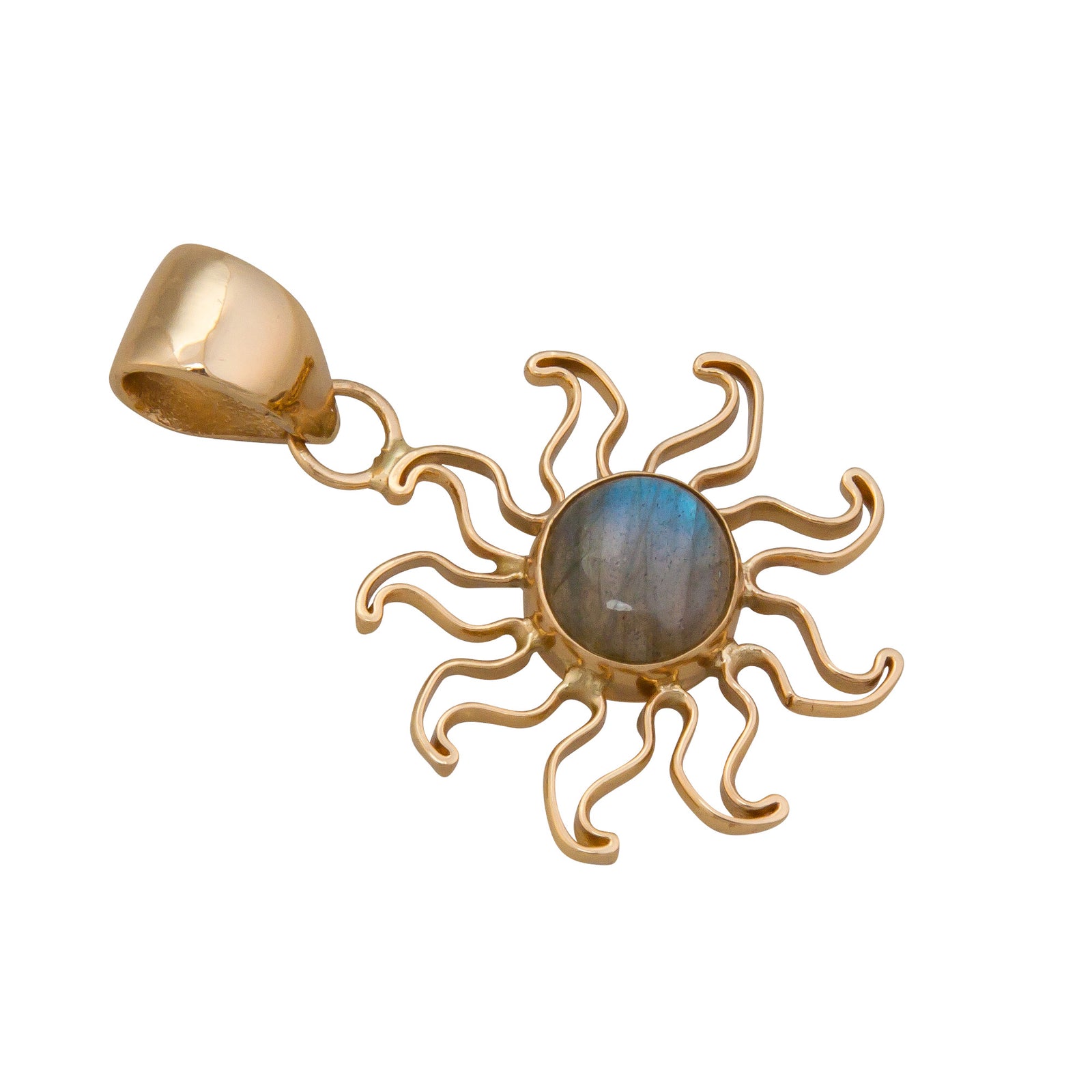 Alchemia Labradorite Sun Pendant | Charles Albert Jewelry