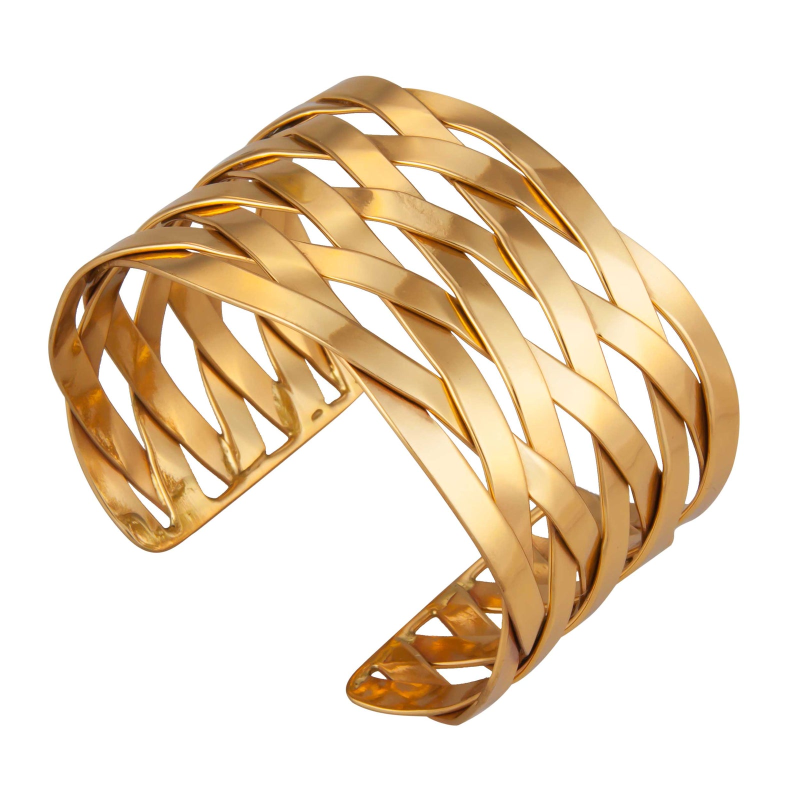 Alchemia Lattice Cuff | Charles Albert Jewelry