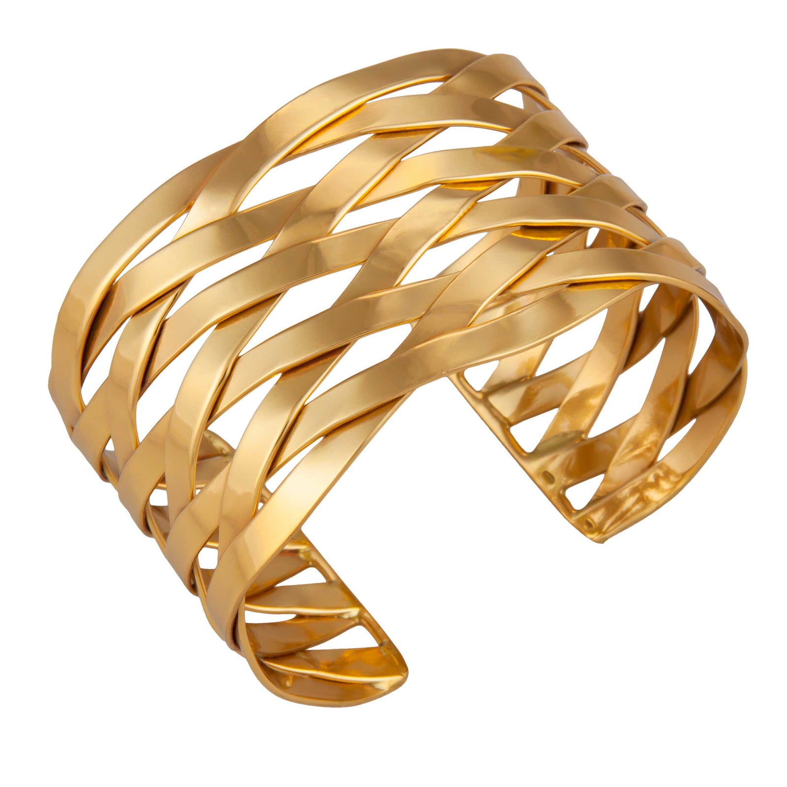 Alchemia Lattice Cuff | Charles Albert Jewelry