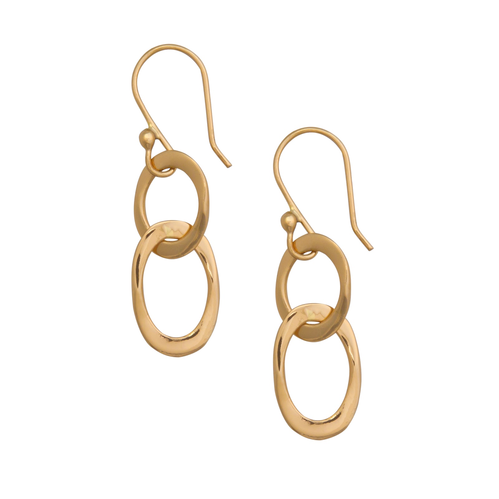 Alchemia Lightweight Chain Link Earrings | Charles Albert Jewelry
