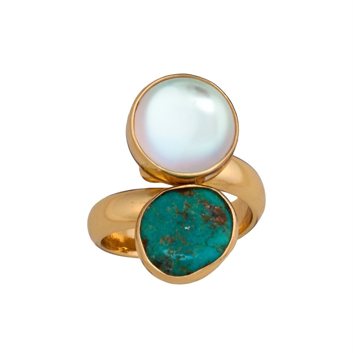 Alchemia Luminite & Campo Frio Adjustable Ring | Charles Albert Jewelry