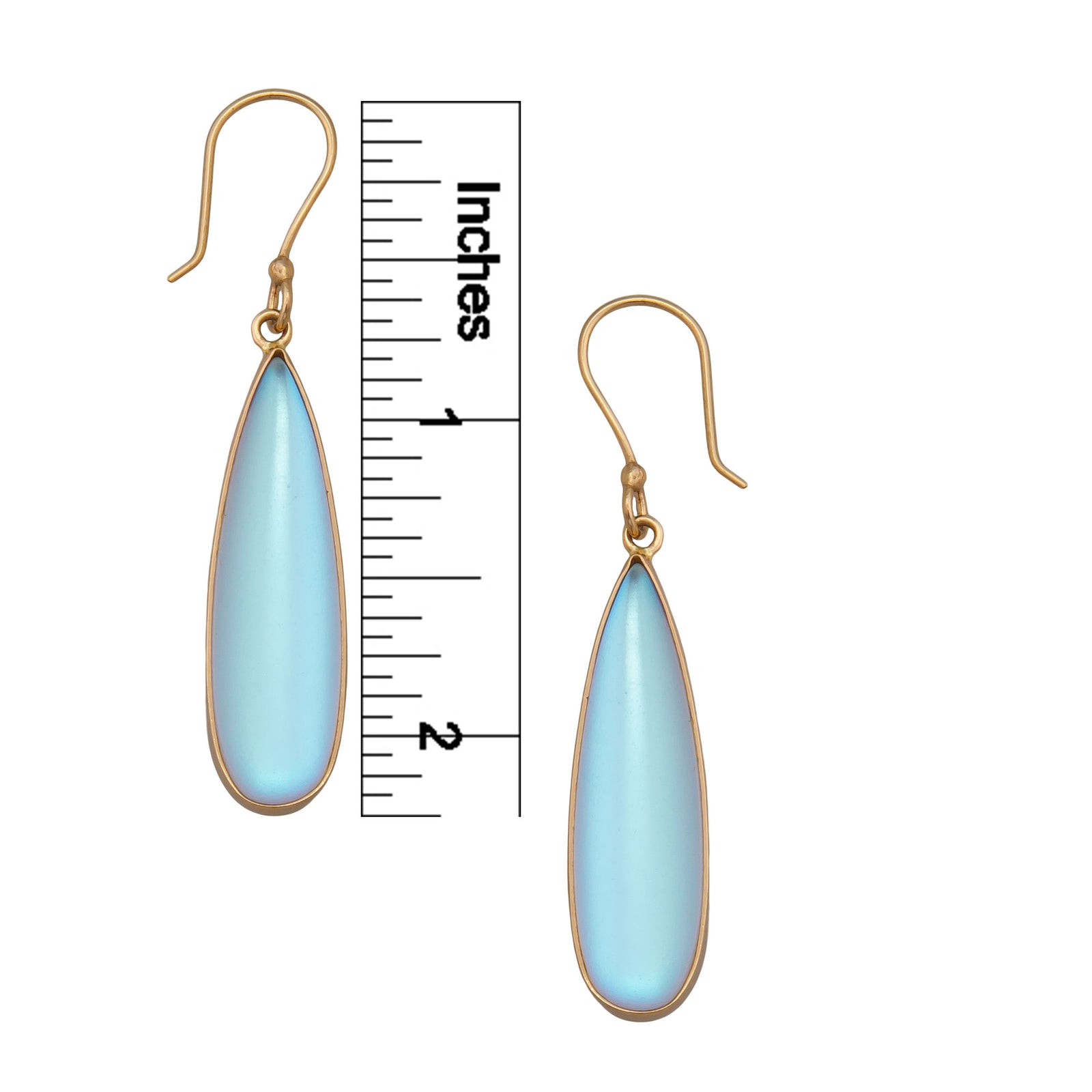Alchemia Luminite Teardrop Earrings | Charles Albert Jewelry