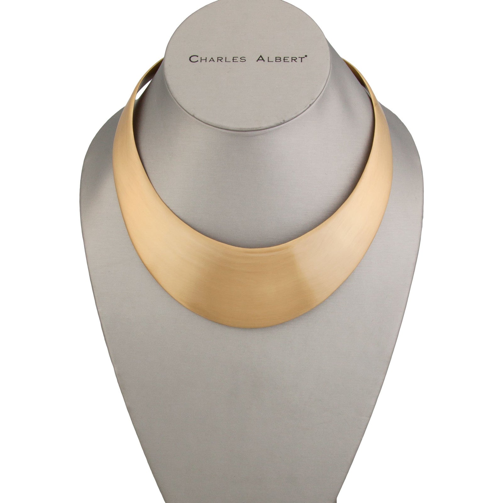 Alchemia Matte Wide Collar | Charles Albert Jewelry