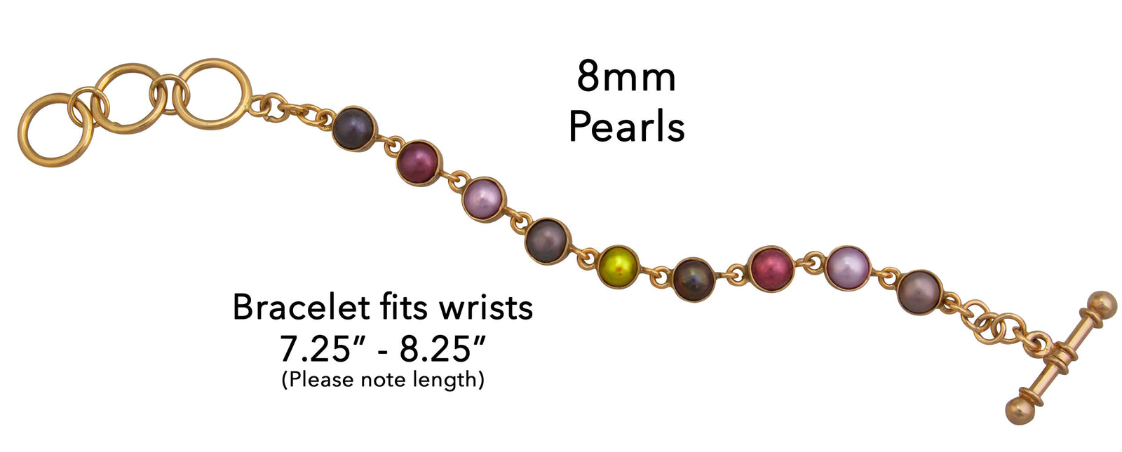 Alchemia Multi Colored Pearl Bracelet | Charles Albert Jewelry