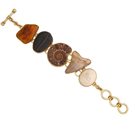 Alchemia Multi Fossil Bracelet | Charles Albert Jewelry