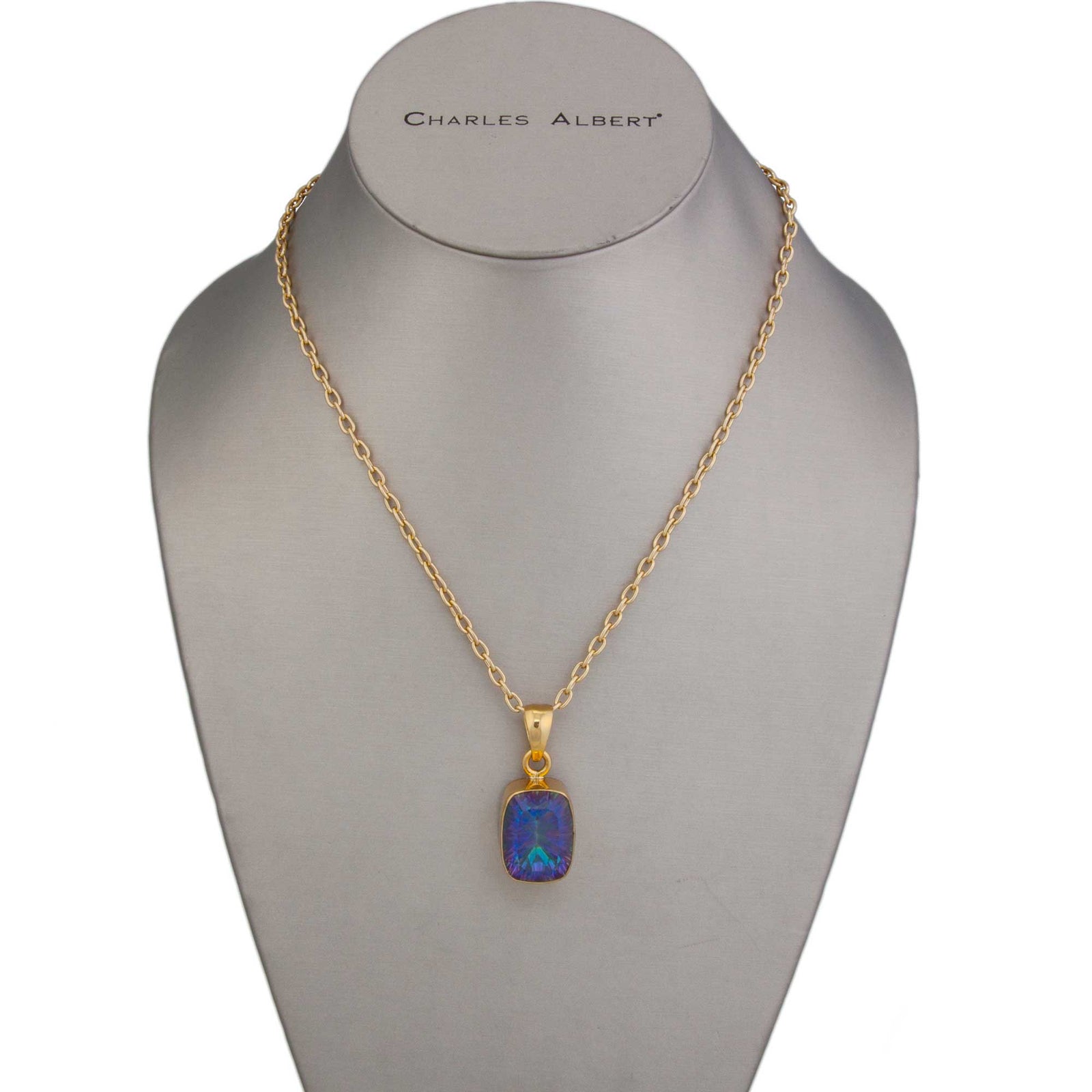 Alchemia Mystic Quartz Pendant | Charles Albert Jewelry