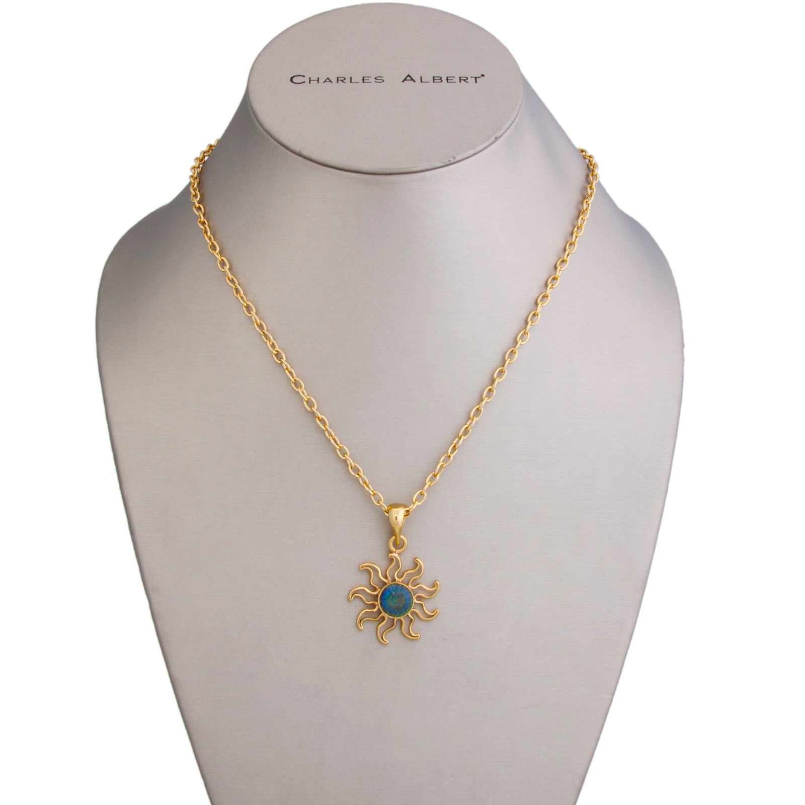 Alchemia Mystic Quartz Sun Pendant | Charles Albert Jewelry