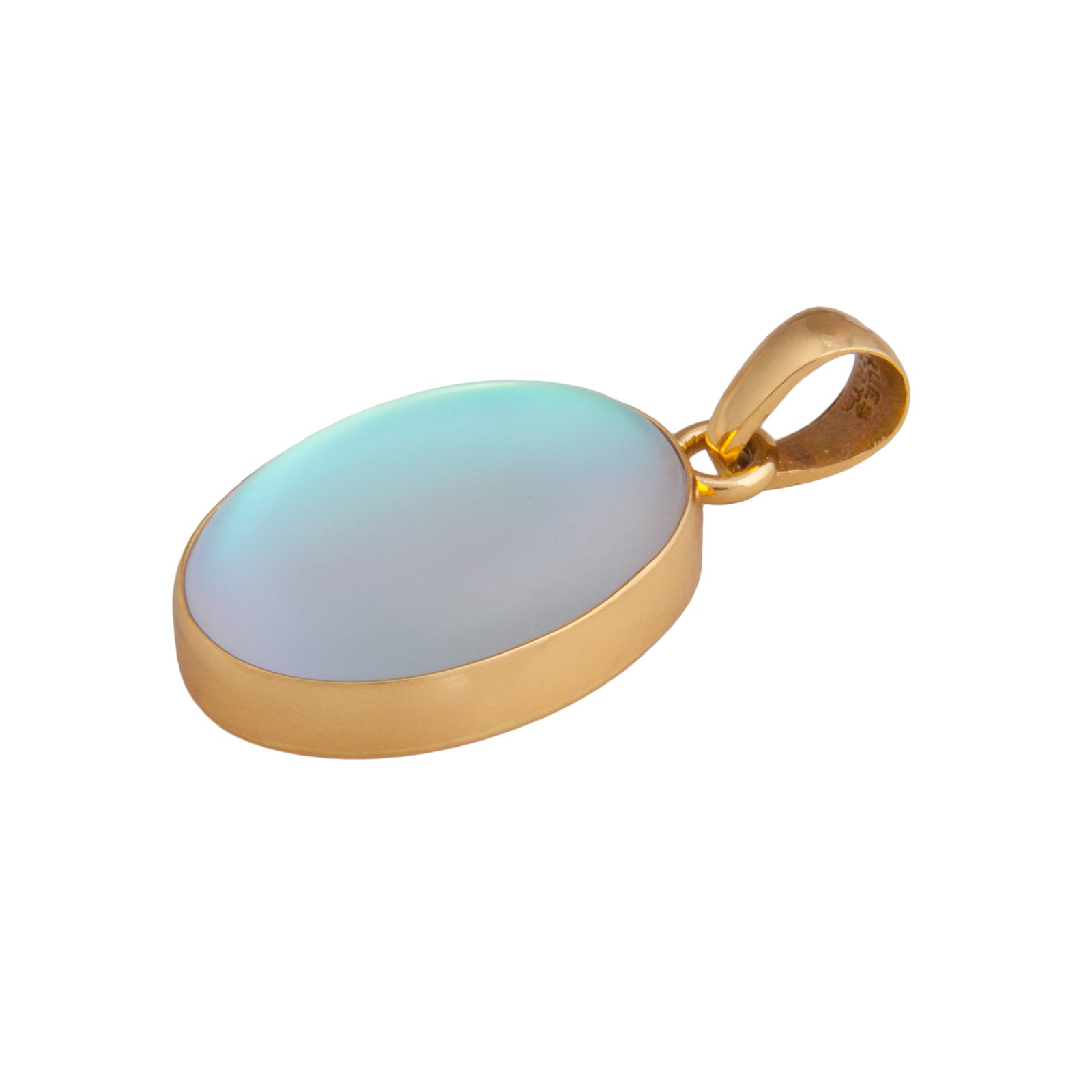 Alchemia Oval Luminite Pendant | Charles Albert Jewelry