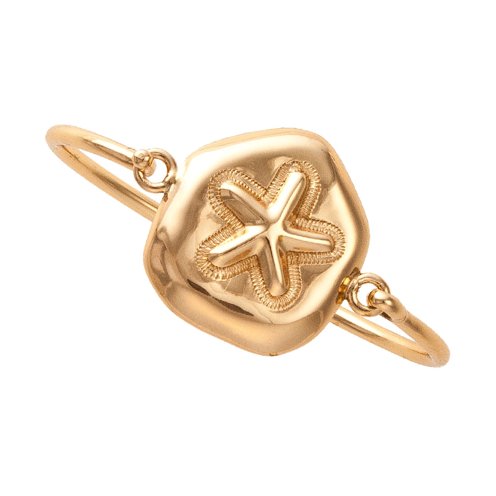 Alchemia Sand Dollar Bangle | Charles Albert Jewelry
