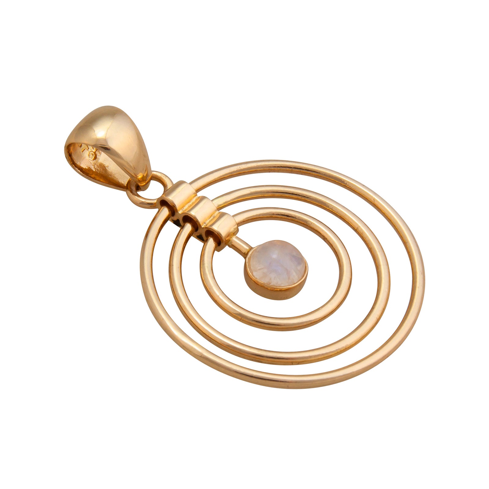 Alchemia Rainbow Moonstone Infinity Pendant | Charles Albert Jewelry