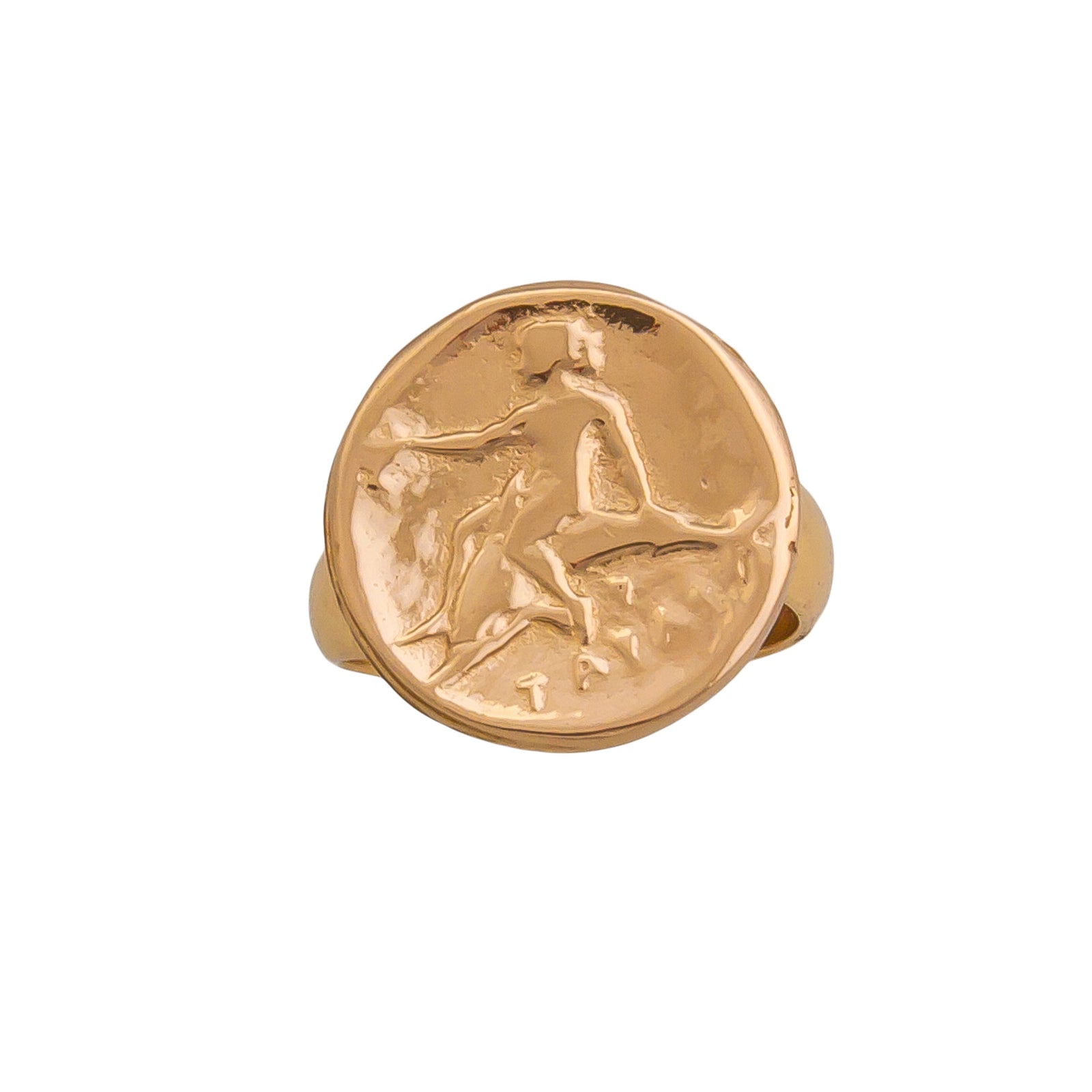 Alchemia Replica Boy on Dolphin Adjustable Ring | Charles Albert Jewelry