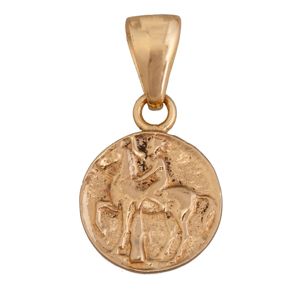 Alchemia Replica Boy on Dolphin Pendant | Charles Albert Jewelry