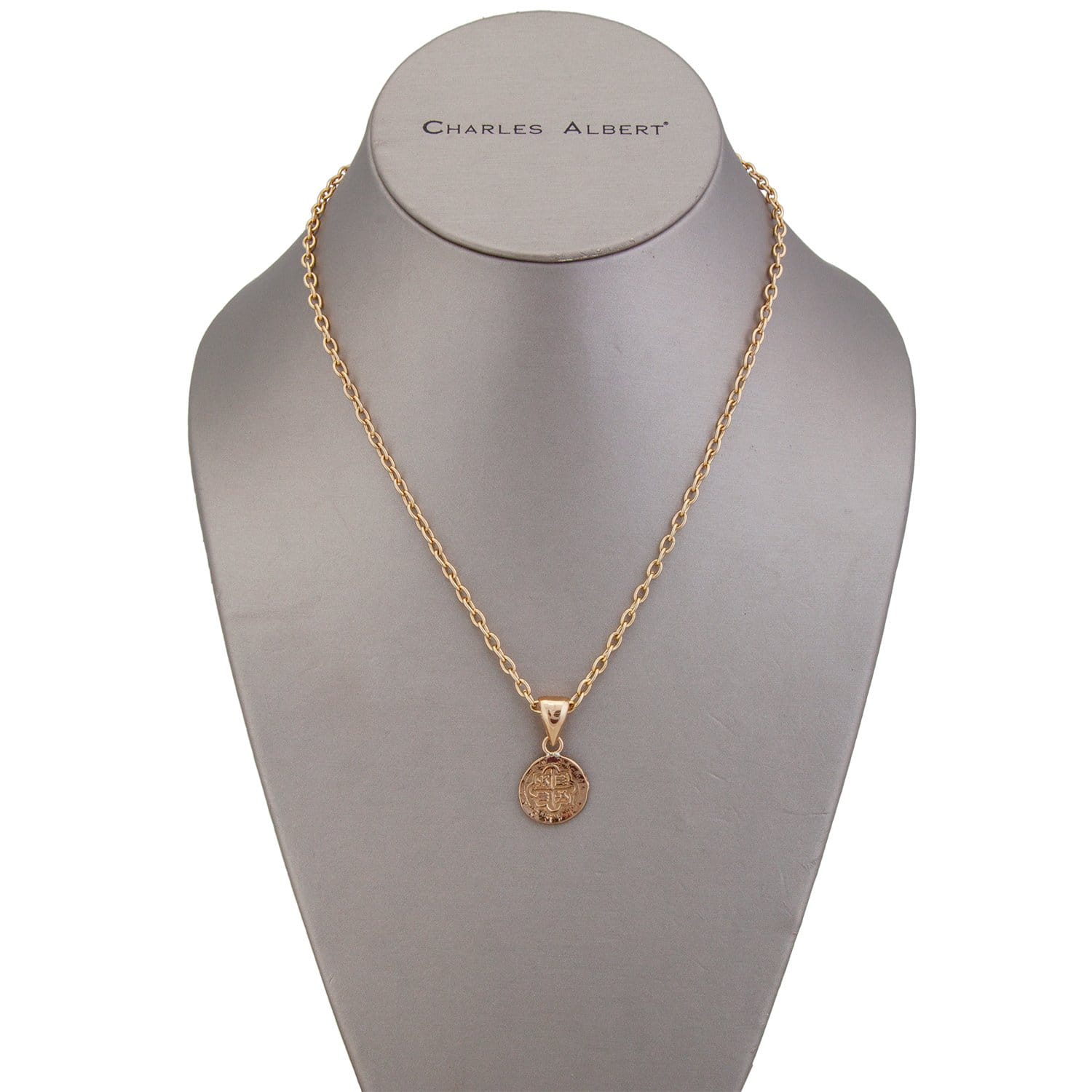 Alchemia Replica Spanish Coin Pendant | Charles Albert Jewelry