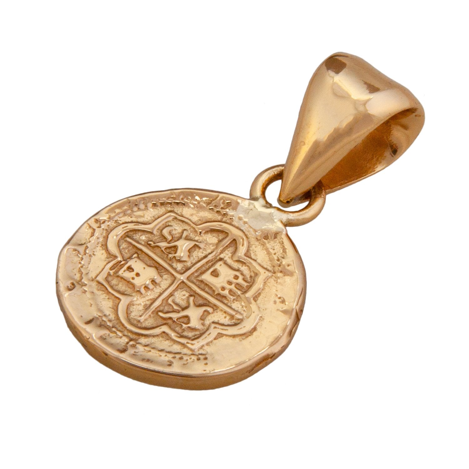 Alchemia Replica Spanish Coin Pendant | Charles Albert Jewelry