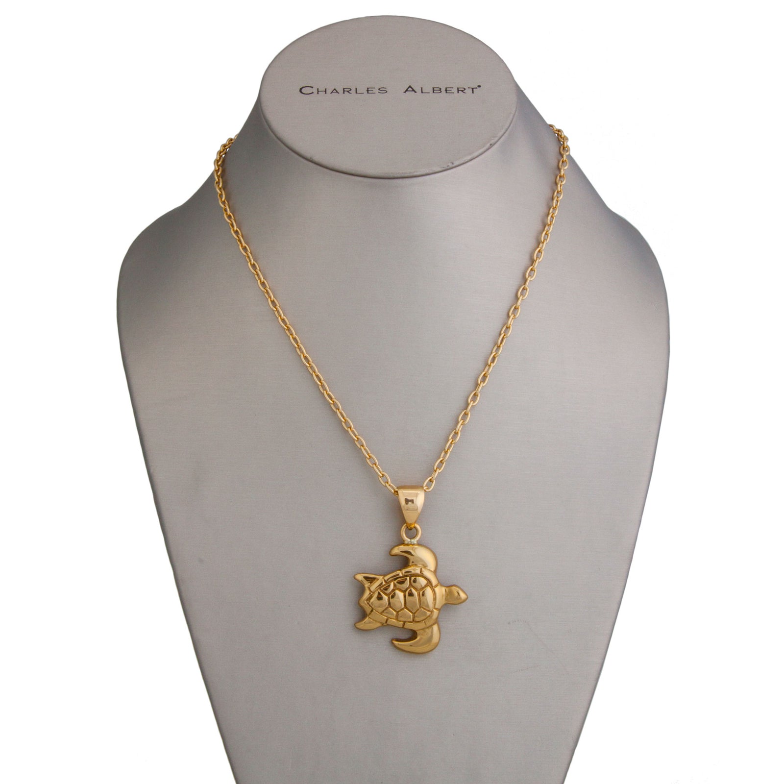 Alchemia Sea Turtle Pendant | Charles Albert Jewelry