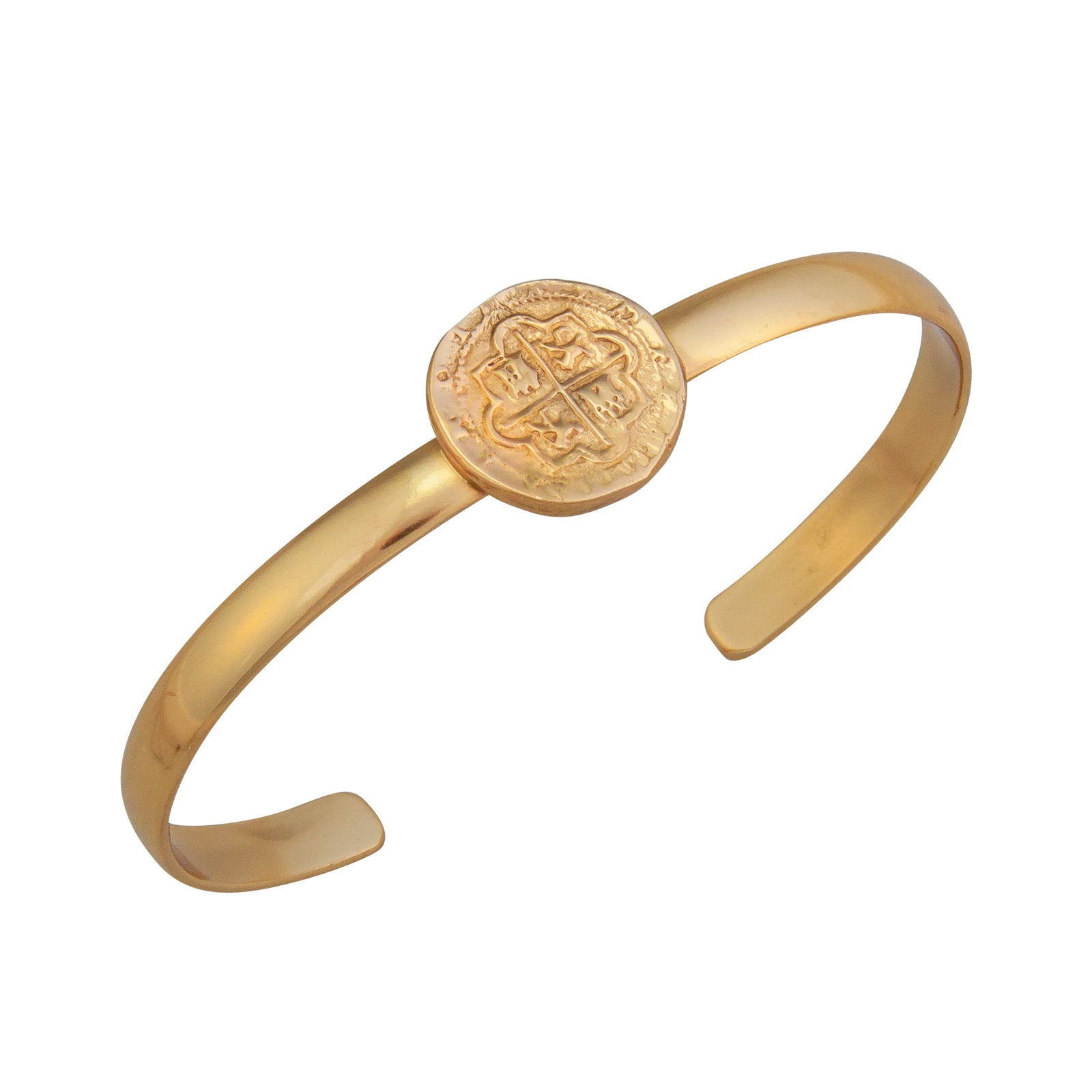 Alchemia Spanish Replica Coin Mini Cuff | Charles Albert Jewelry