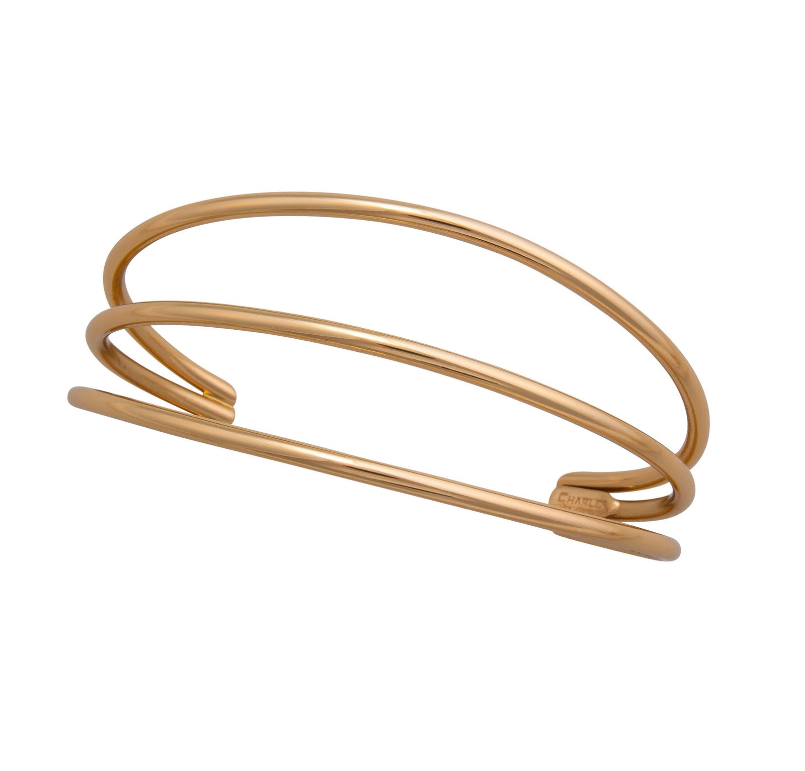 Alchemia Triple Band Cuff | Charles Albert Jewelry