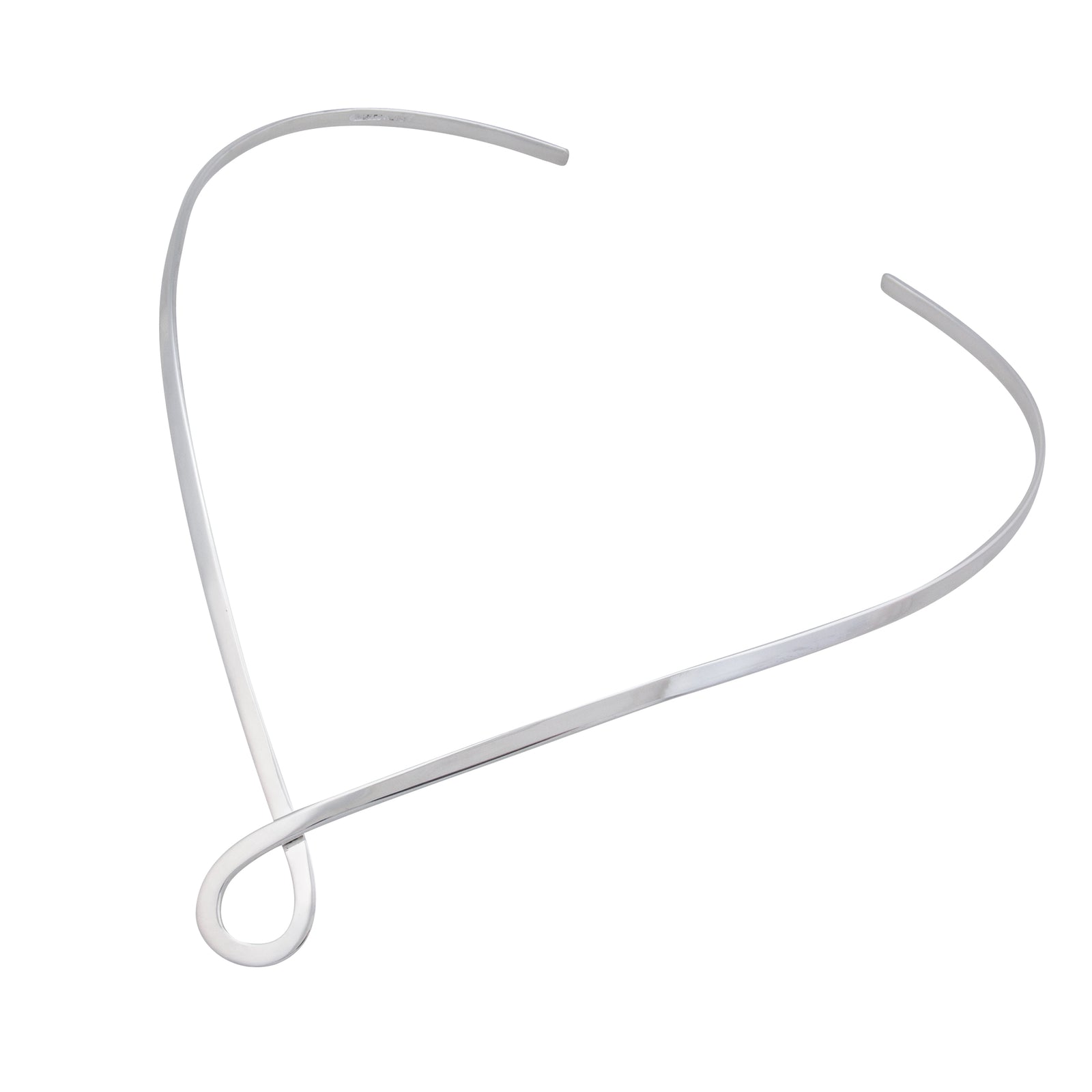 Silver Plated Twist Neckwire | Charles Albert Jewelry