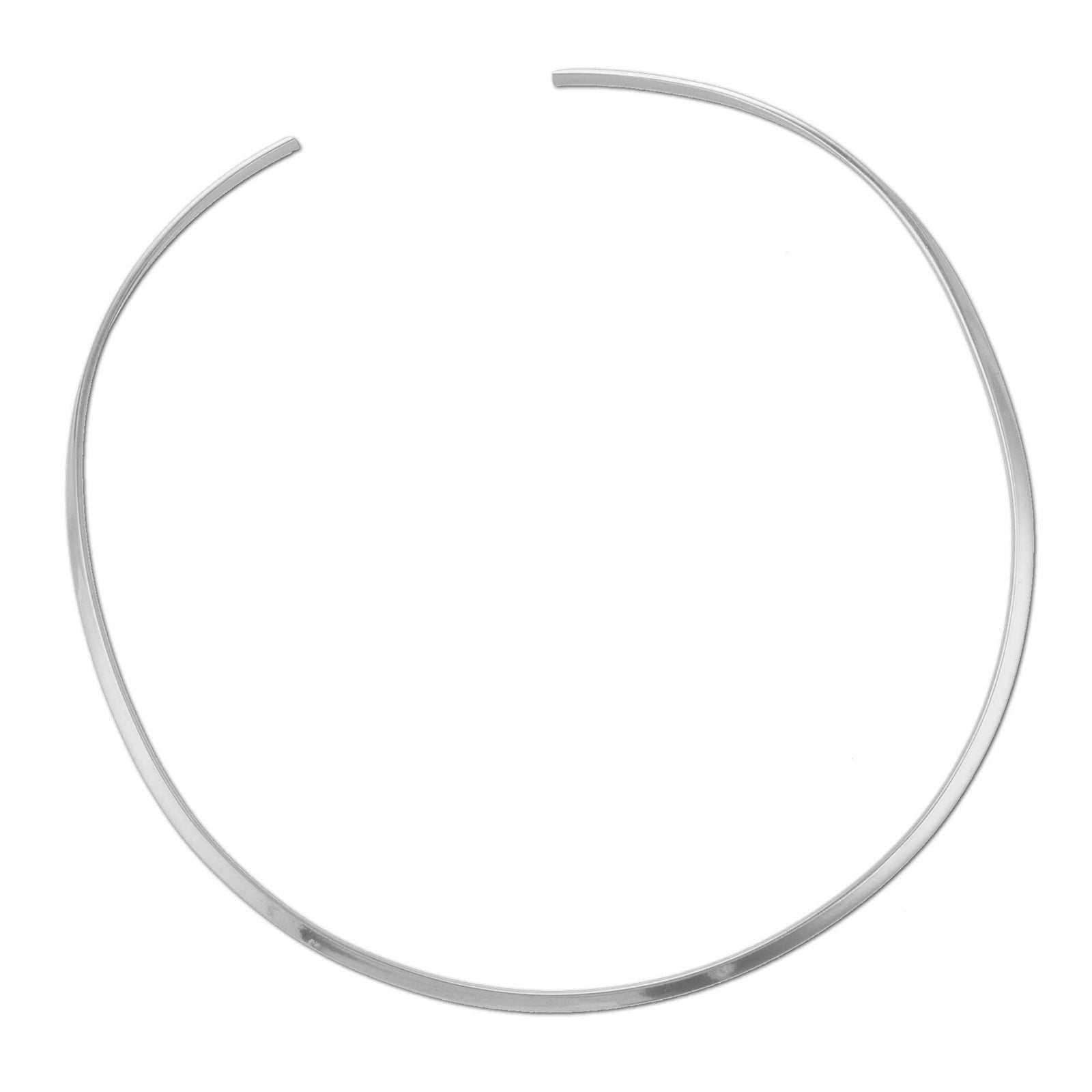 Sterling Silver Open Round Neckwire | Charles Albert Jewelry