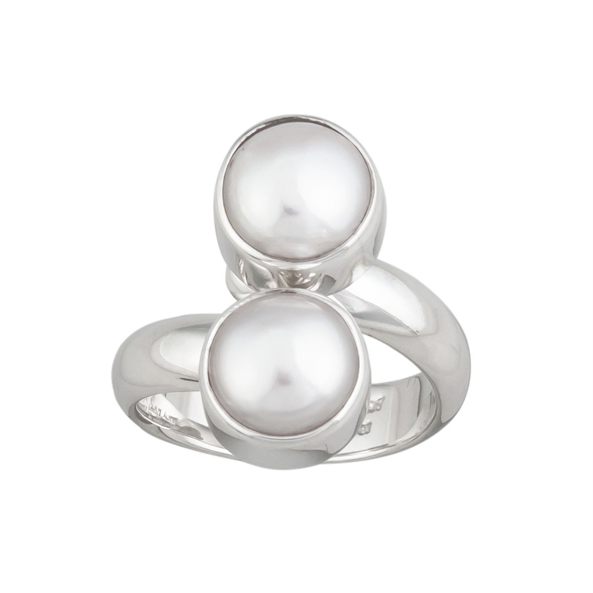 Sterling Silver Pearl Adjustable Ring | Charles Albert Jewelry