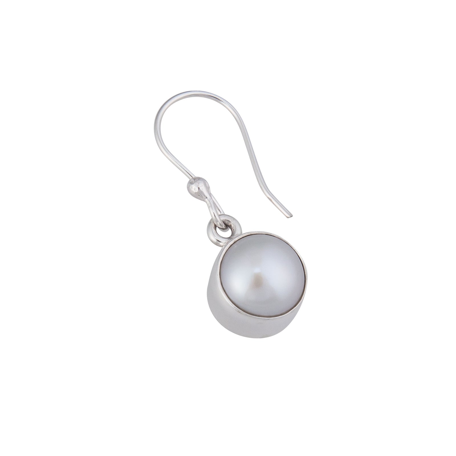 Sterling Silver Pearl Drop Earrings | Charles Albert Jewelry