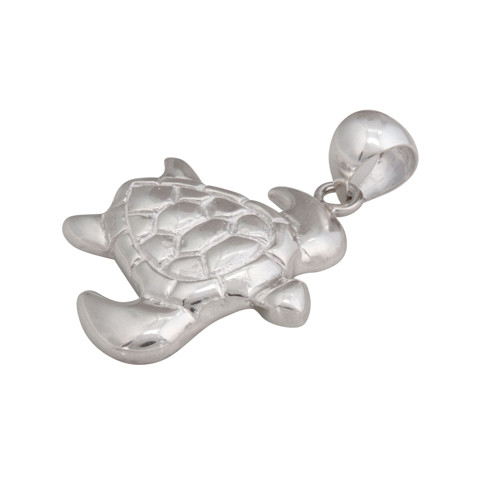 Sterling Silver Sea Turtle Pendant | Charles Albert Jewelry