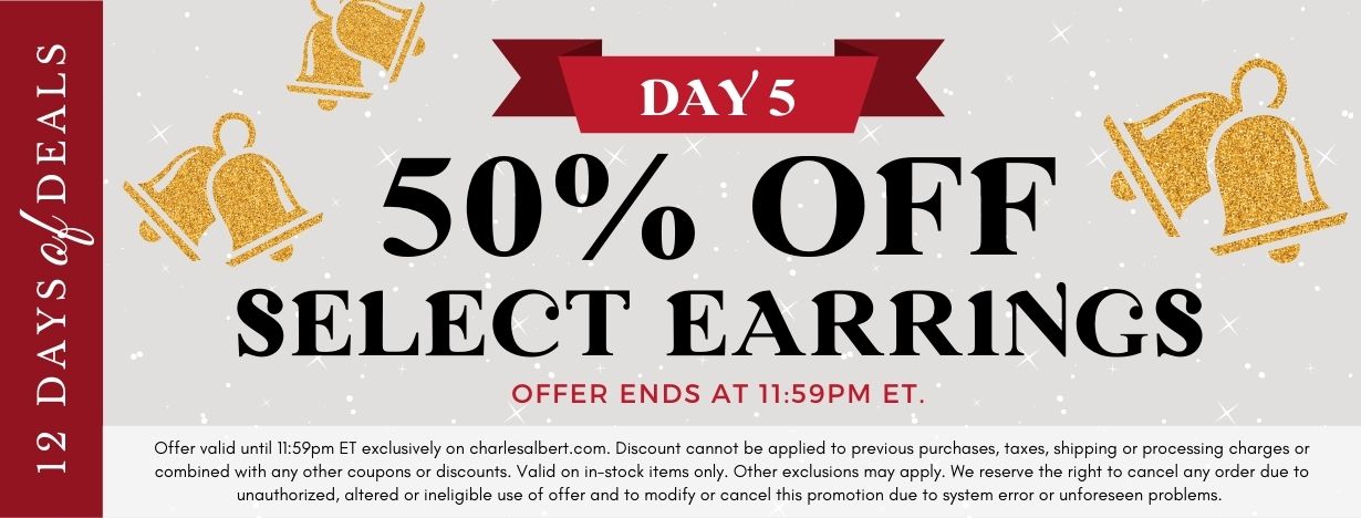 Day 5 - 50% Select Earrings
