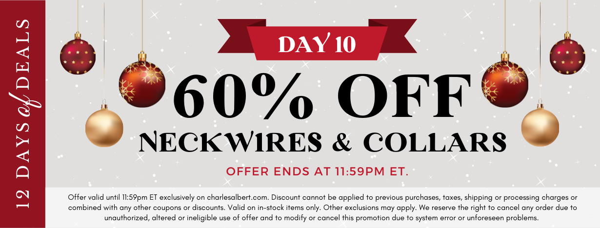 Day 10 - 60% Collars & Neckwires