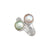Sterling Silver Pearl Bypass Adjustable Ring | Charles Albert Jewelry
