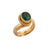 Alchemia Green Quartz Rope Adjustable Ring | Charles Albert Jewelry