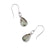 Sterling Silver Green Amethyst Drop Earrings | Charles Albert Jewelry