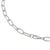 Silver Tone Base Metal Paperclip Chain | Charles Albert Jewelry
