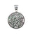Sterling Silver Gray Mother of Pearl Carved Pendant | Charles Albert Jewelry