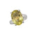 Sterling Silver Citrine Oval Prong Set Ring | Charles Albert Jewelry