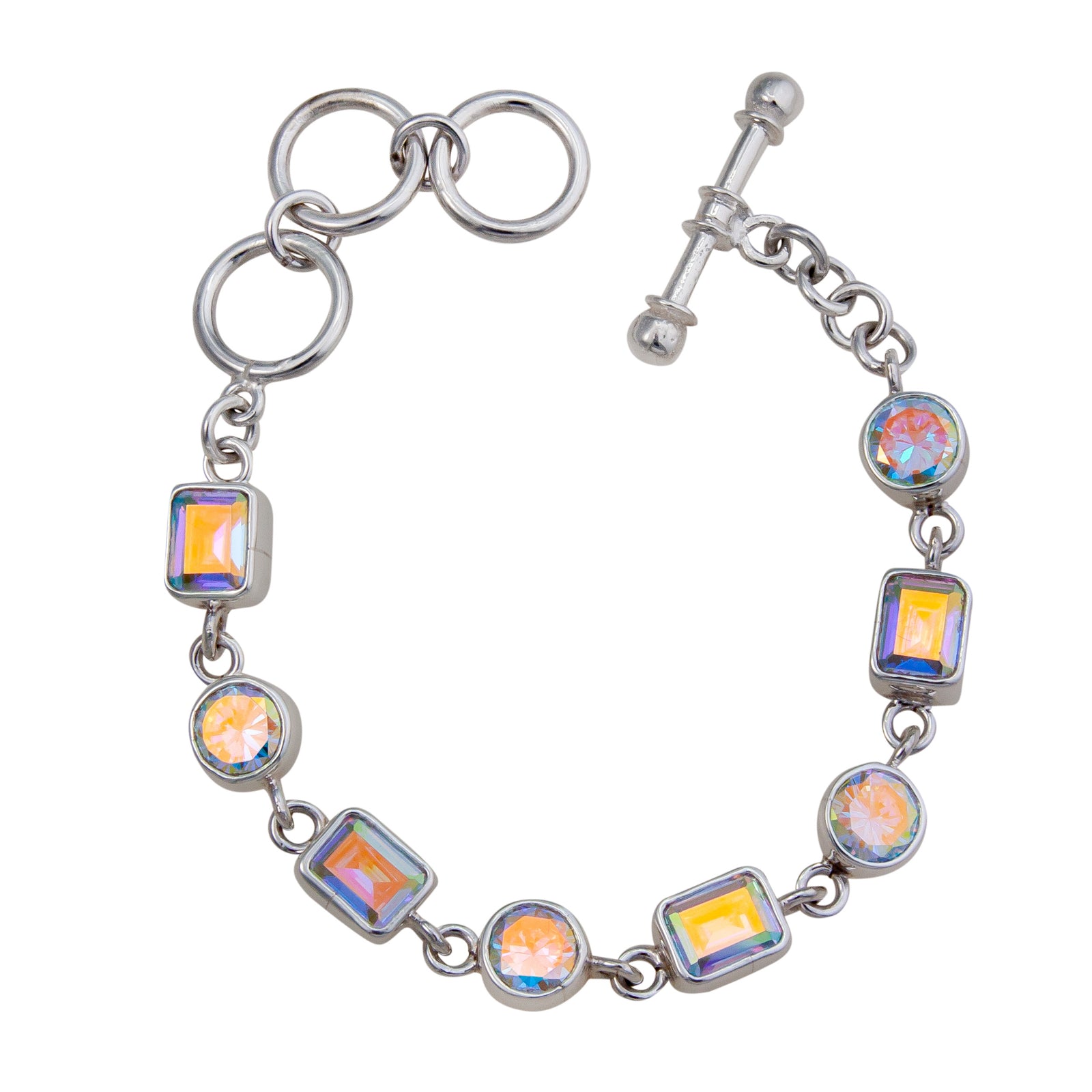Sterling Silver Mercury Mist Bracelet | Charles Albert Jewelry