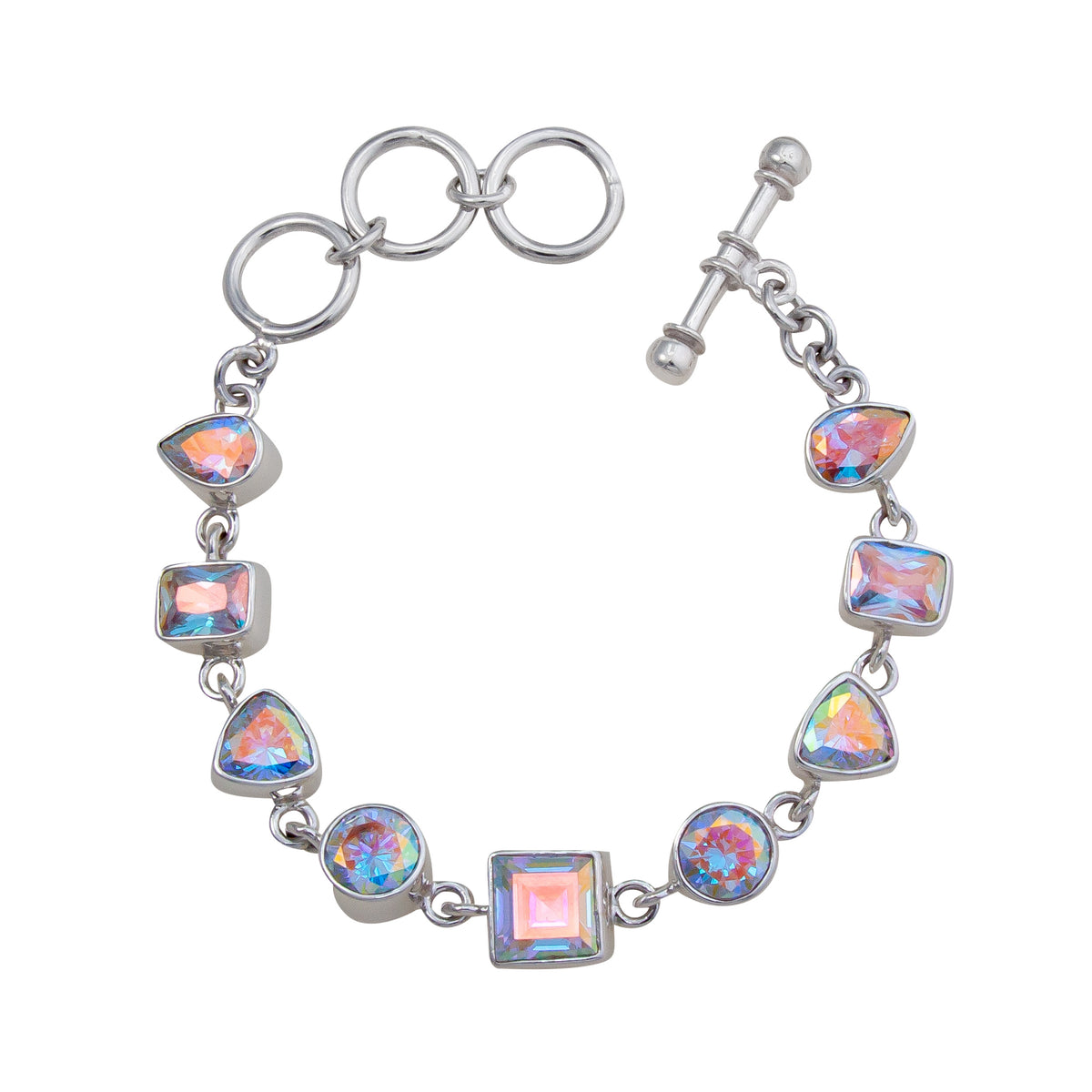 Sterling Silver Mercury Mist Bracelet | Charles Albert Jewelry