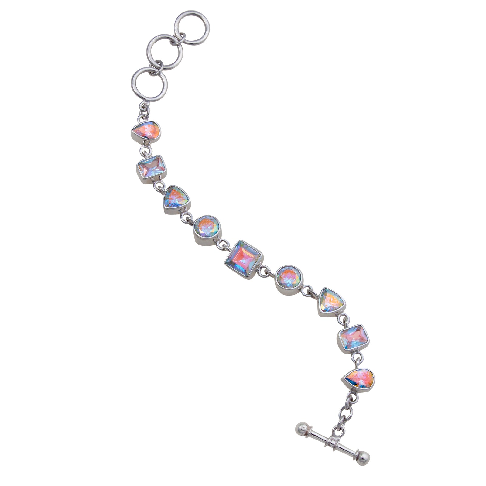 Sterling Silver Mercury Mist Bracelet | Charles Albert Jewelry