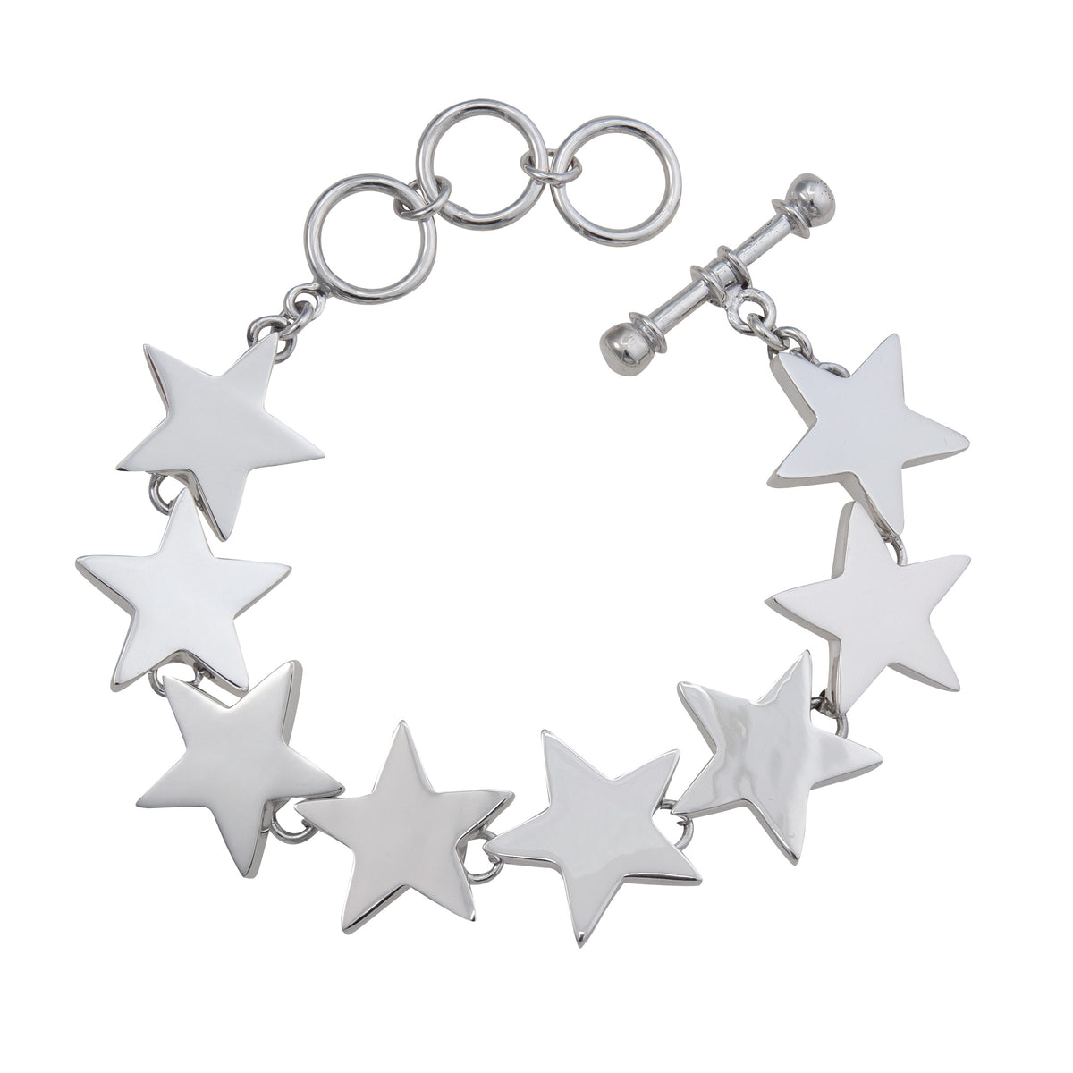 Sterling Silver Star Bracelet | Charles Albert Jewelry